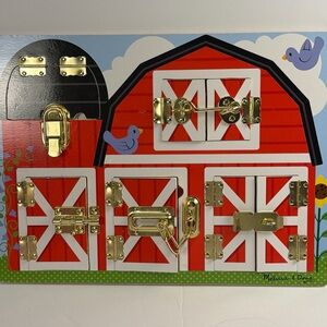 Melissa & Doug Latches Barn activity Board